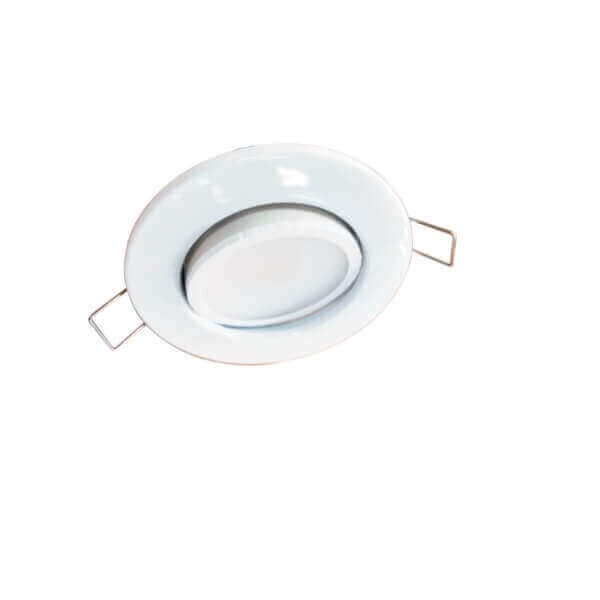 SOP DL74DS 7W, 24VDC, 105⁰ 4000K, 560LM, IP44 LED SWING DOWNLIGHT-Fixture-DELIGHT OptoElectronics Pte. Ltd