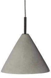 FRANDSEN Home Decore Frandsen CAST Pendant concrete with black/white zig zag cord