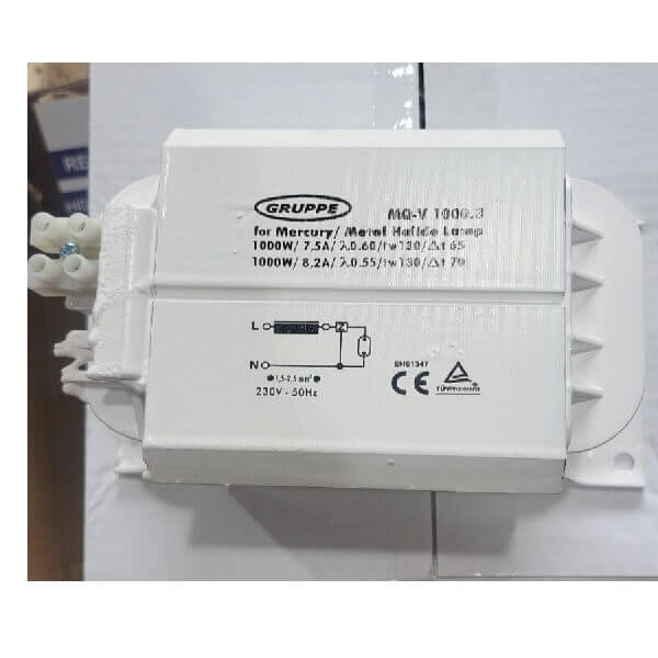 Gruppe Bal MQ-V 1000.3 230V 50Hz Ballast-Ballast /Drivers-DELIGHT OptoElectronics Pte. Ltd