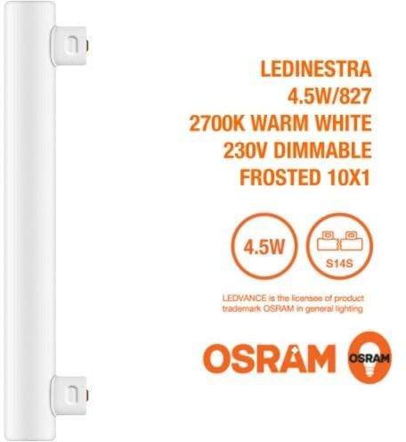 J5 LED Bulb Osram LED Inestra Advanced- LED Light for Room x2PCs