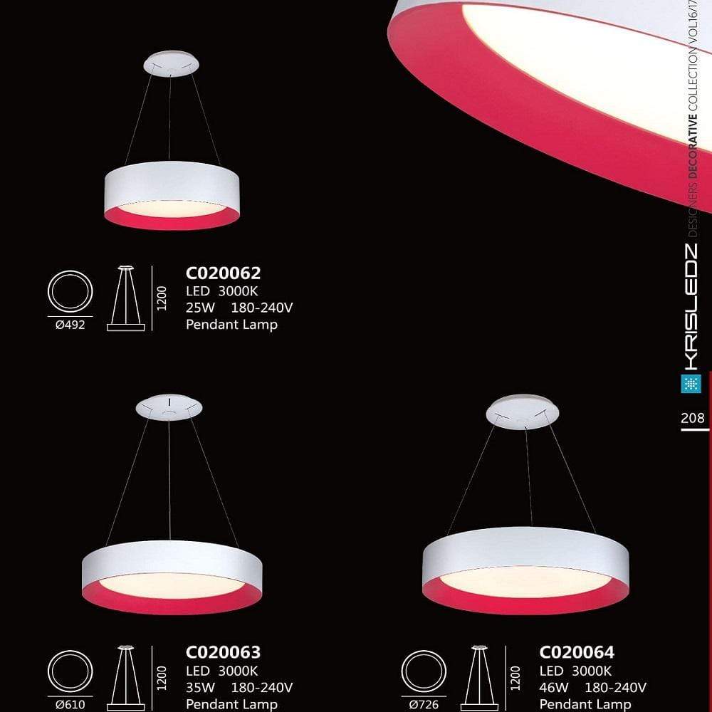 K1 Home Decore KRISLEDZ C020062 Pendant Light