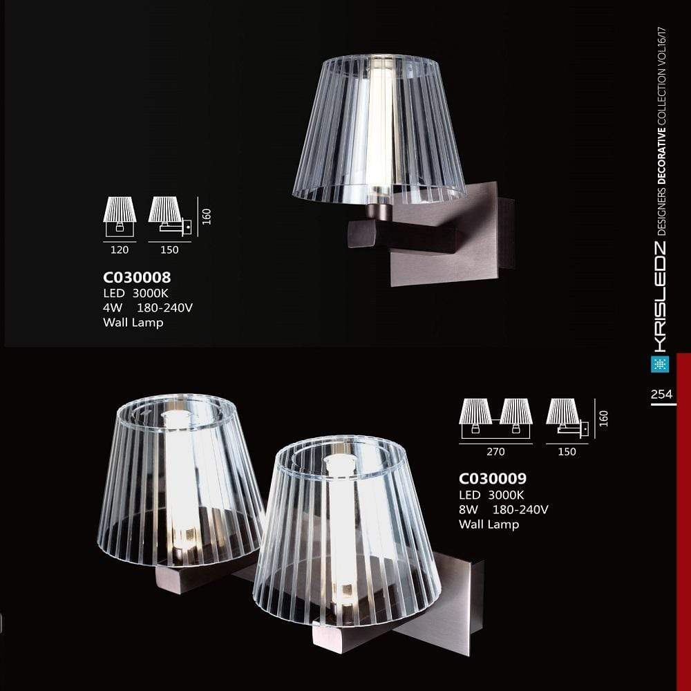 K1 Home Decore Krisledz C0300 Wall Lamp