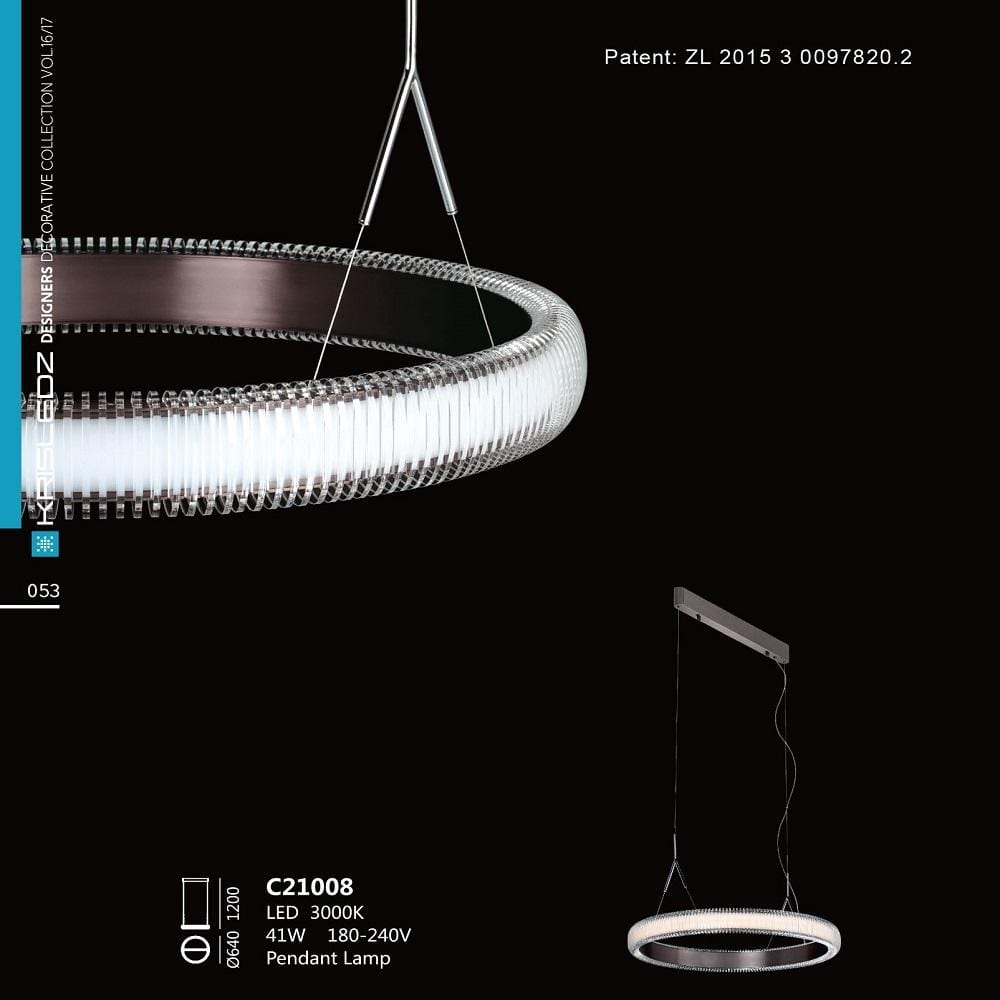K1 Home Decore KRISLEDZ C21009 Ring Pendant Light