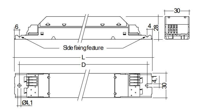 L5 Ballast /Drivers Tridonic PC 2x36 T8 PRO sl Fluorescent Ballast x5PCs