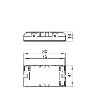 L5F1E5 Ballast /Drivers Vossloh Schwabe ELXs 121.901 220-240V Non Dim Electronic Ballast
