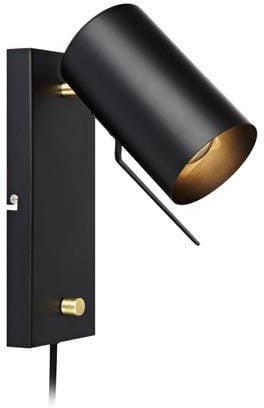 Markslojd Home Decore Black MARSLOJD 106586 CARRIE WHITE/BLACK Wall Light