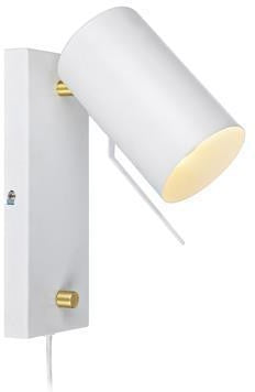 Markslojd Home Decore White MARSLOJD 106586 CARRIE WHITE/BLACK Wall Light