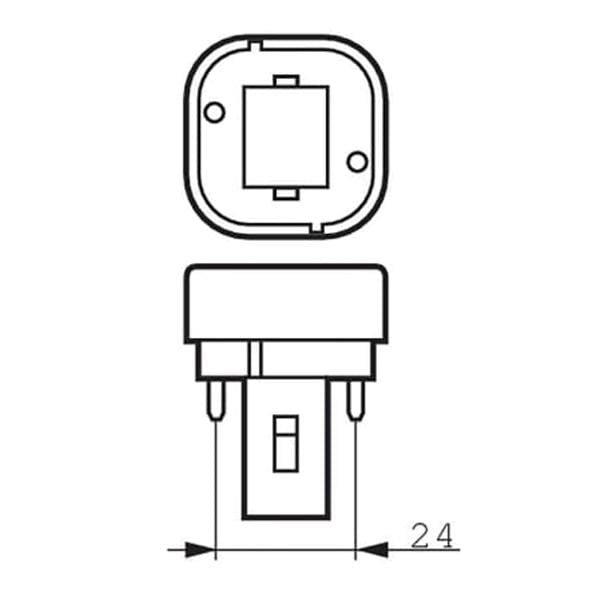 Philips Lighting CorePro LED PLC 2 Pins Lamp x6PCs - DELIGHT OptoElectronics Pte. Ltd