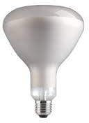 PHILIPS R125 IR 375W E27 CL BULB x10Pcs - DELIGHT OptoElectronics Pte. Ltd