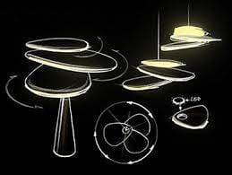 QISDESIGN CORAL REEF SILVER TABLE LAMP - DELIGHT OptoElectronics Pte. Ltd