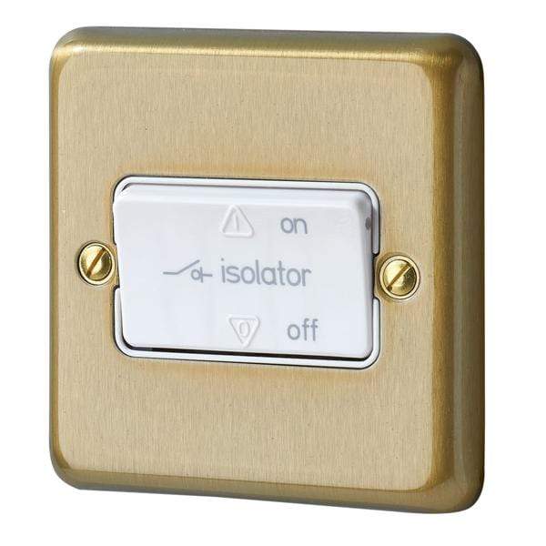 R1 Electrical Supplies MK Electric Albany Plus 10A Flush Mount 3-Pole Fan Isolator Light Switch