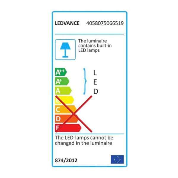 R1 Fixture Ledvance 50W Damp Proof Compact Fluorescent Ceiling Light IK08, IP65