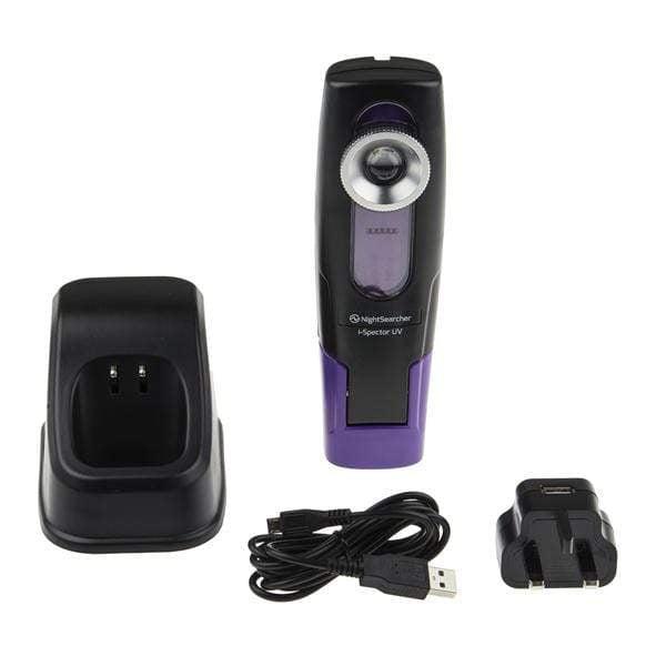 R1 Fixture Nightsearcher I-Spector UV 5W Handheld LED Inspection Lamp IP65, 3.7V