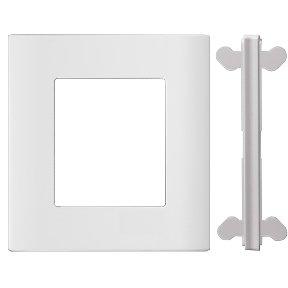 S6 Electrical Supplies Schneider Central Surround with Regular Aperture, White