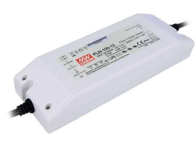 S7 Ballast /Drivers 100W / 12V MEANWELL PLN Series Constant Voltage Power Supply