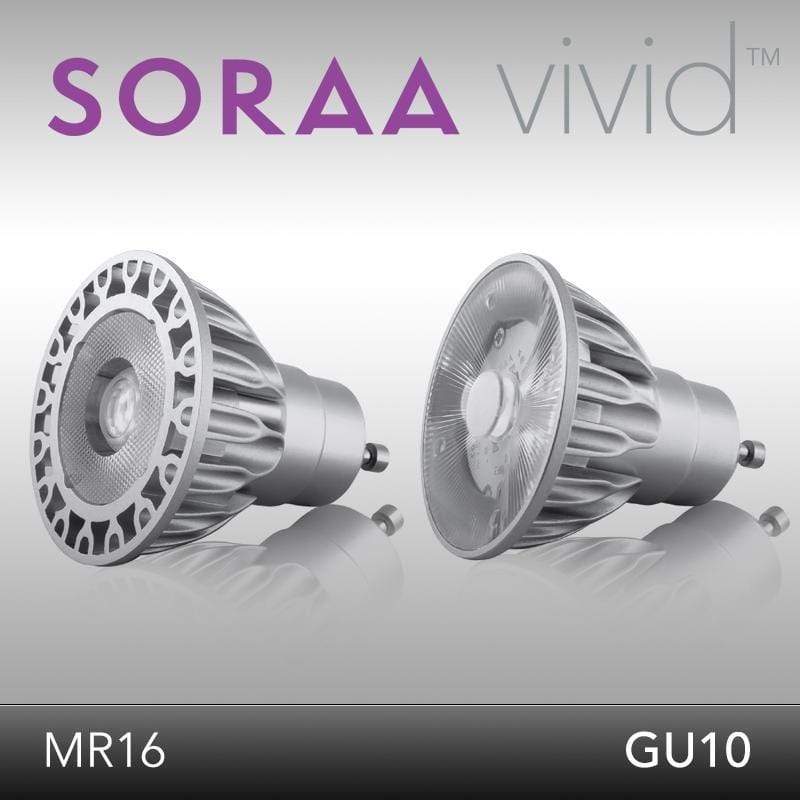 SORAA LED Bulb SORAA VIVID 3 MR16 LED kitchen lighting - GU10 S M16 GW series x50PCs