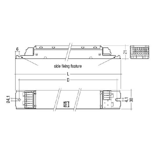 W1 Ballast /Drivers TRIDONIC PCA 2x28/54 T5 ECO lp xitec II Ballasts for fluorescent lamps