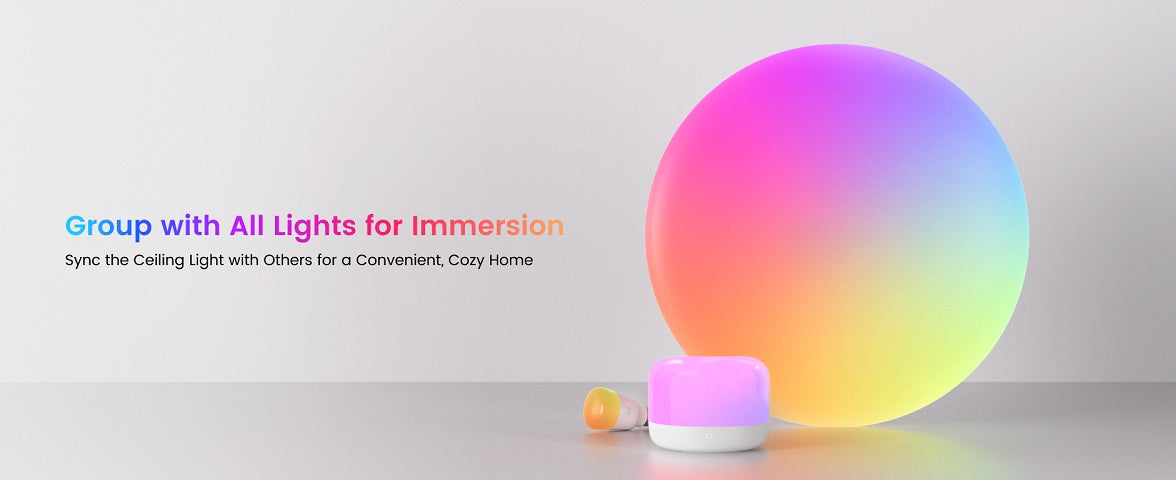 Smart connected ceiling light fixture for sale in Singapore