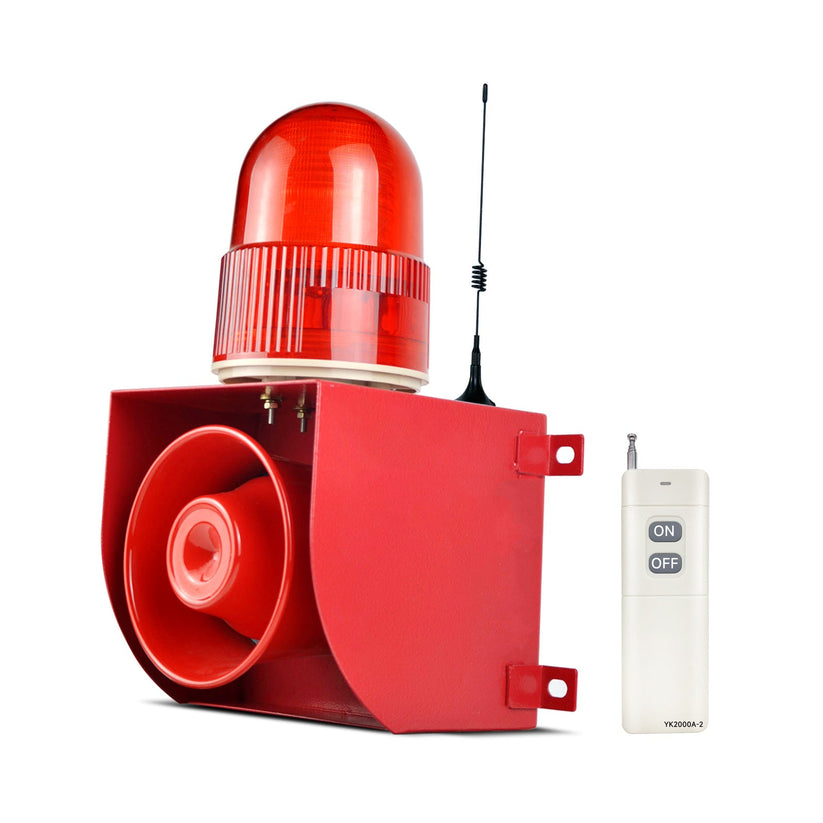Wireless Remote Control Alarm Siren