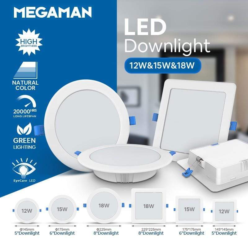 LED downlights and recessed spotlights for sale in Singapore