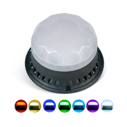 YASONG 7 Colors Strobe Warning Light Waterproof Siren Alarm with 120 Dceibel Volume 8 Tones and 3 Flash Modes DC10-30V