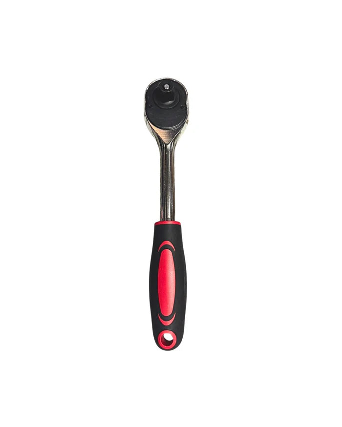 1/2 Inch Auto Ratchet Wrench 24 Teeth Red Handle