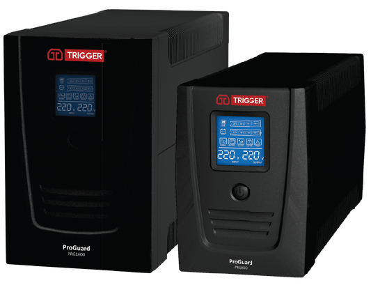 TRIGGER, Pro Guard Series, PRG1100 100VA/600W, 1-phase UPS