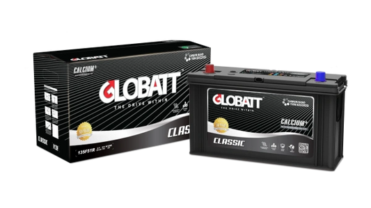 GLOBATT 12V120AH MAINTENANCE FREE BATTERY