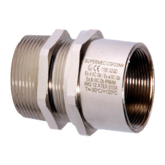 Supermec Cable Glands Unarmoured For Rigid and Flexible Conduct (zone 1 and 2) CGF Series-Fixture-DELIGHT OptoElectronics Pte. Ltd