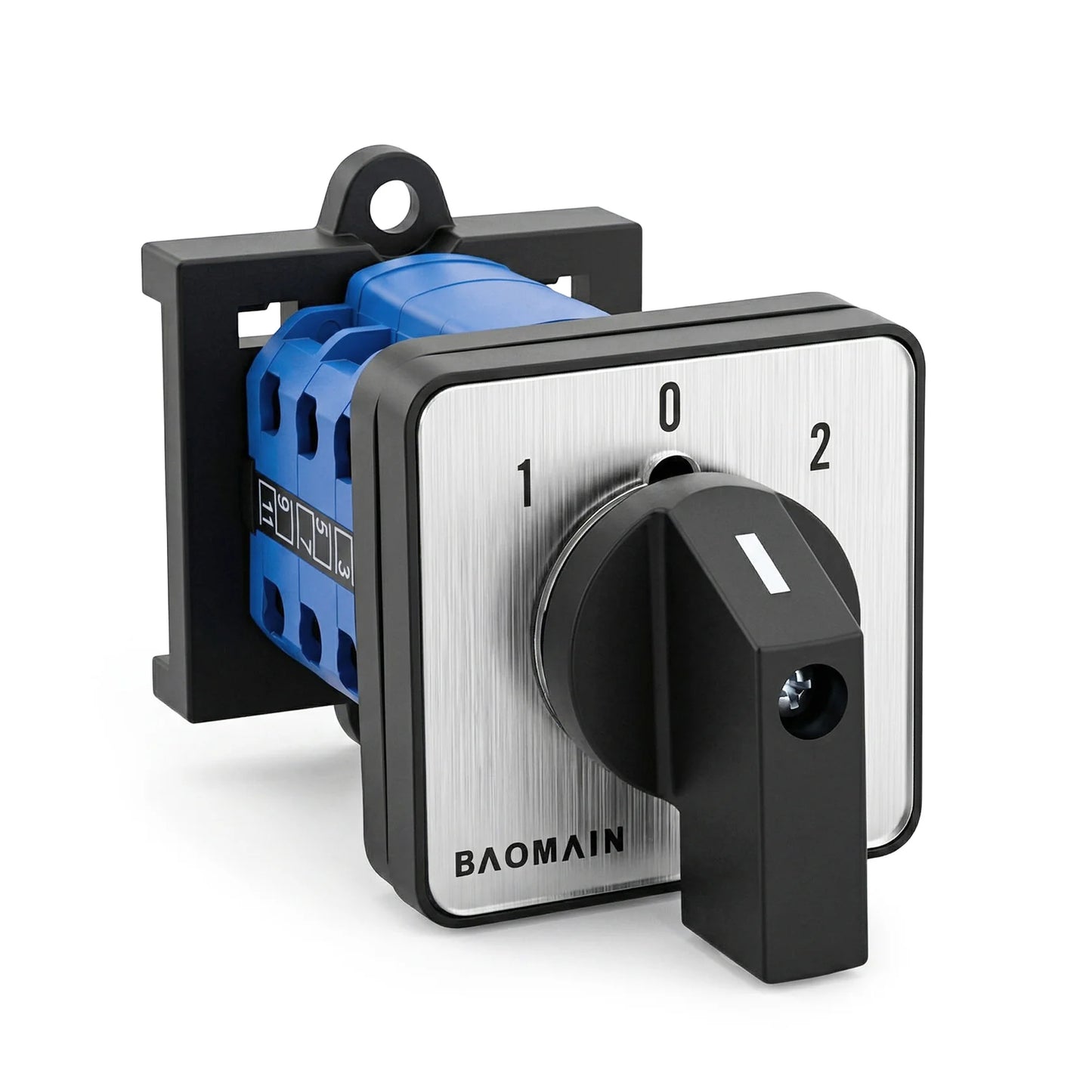Baomain Changeover Rotary Cam Switch 20A SZW26-20/D303.3-B11R 660V On-Off-On 3 Positions 12 Terminals