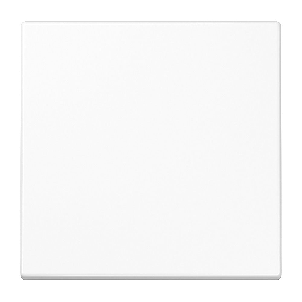 Jung LB Management push-button 1-gang (Glossy White) LS Range, Duroplastic