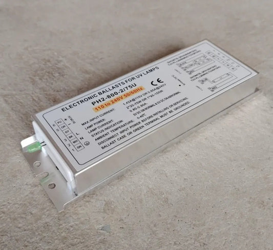 JLUX PH2-230-800-2/75U (60W~150W) 230V ELECTRONIC BALLAST FOR TUV LAMPS
