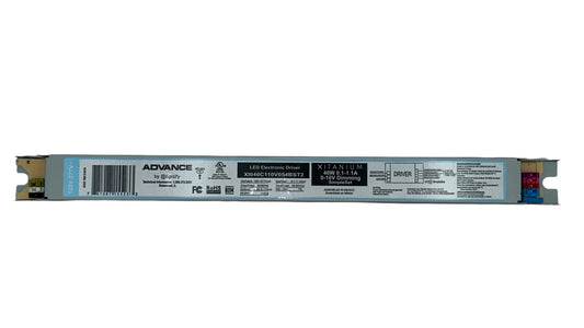PHILIPS ADVANCE XI040C110V054BST2 LED Driver 40W: Class 2, 40 W Max. Power Output, 120 to 277V AC, 10 to 54V DC, 0-10V