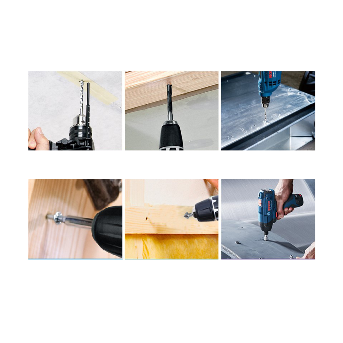 Bosch 41pcs V-Line Drill Bit Set with Angle Driver | DIY Tool Kit