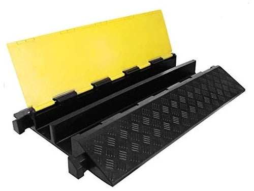 Aiko 2 Channels Cable Protector rubber | Model : RH-9053