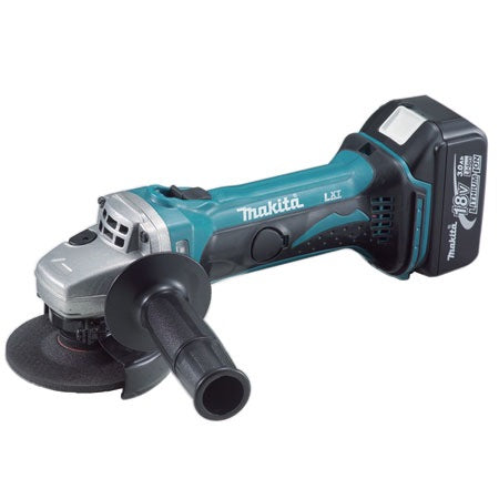Makita LI-ION 18V 3.0Ah LI-ION 100mm Grinder DGA404RFE