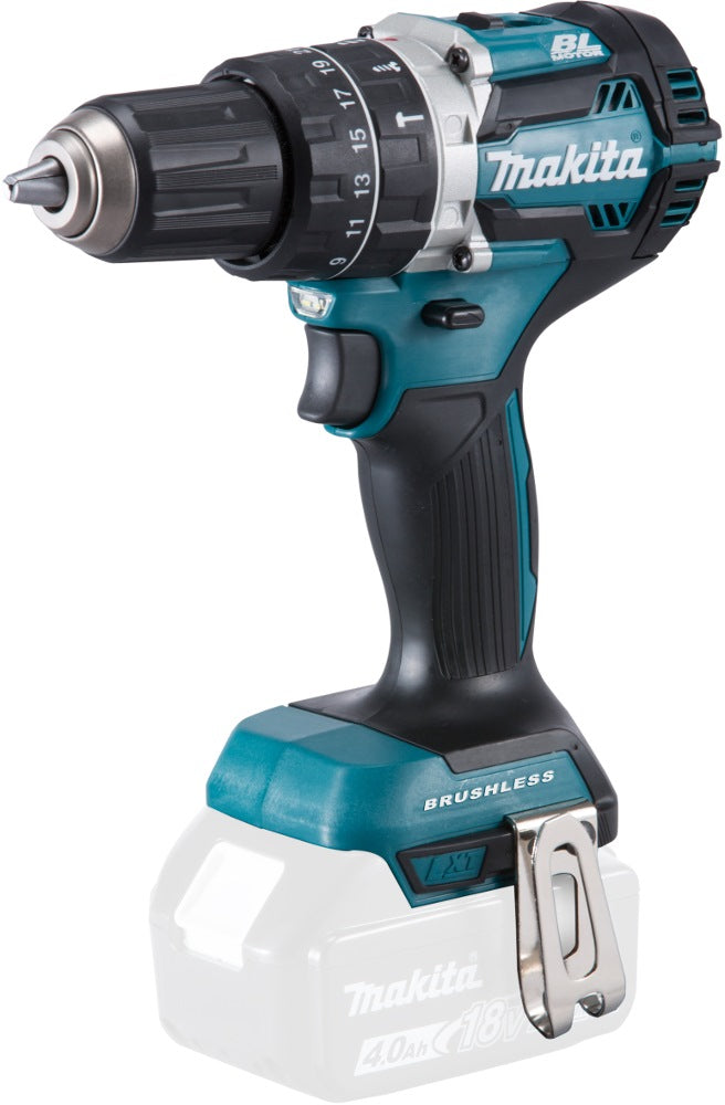 Makita 18V LI-ION 13mm (1/2") Brushless Hammer Drill DHP484Z (Bare Unit) DHP484Z – view 2