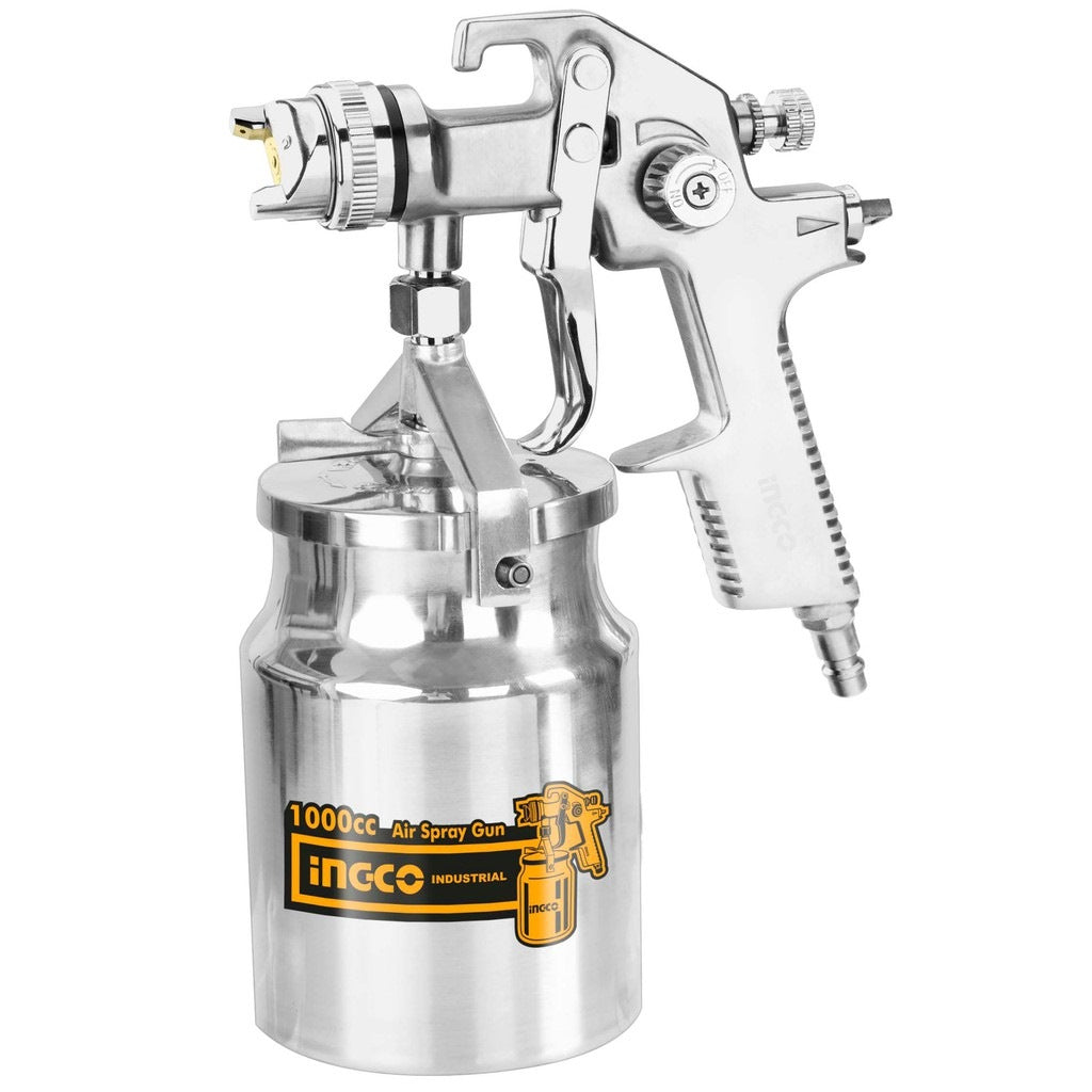 INGCO Hvlp Spray Gun, Nozzle 1.4mm 1.0L Tank ASG2101 – view 2