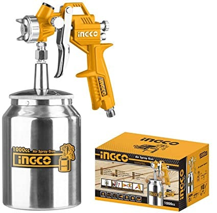 INGCO Spray Gun Nozzle 1.5mm 1.0L Tank ASG3101