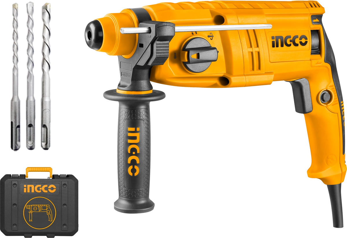 INGCO Sds+ 22mm 2 Mode 650W Electric Rotary Hammer RGH6508
