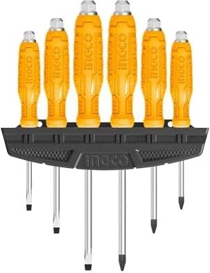 INGCO 6pcs Go Through Screwdriver set HSGTDC180601