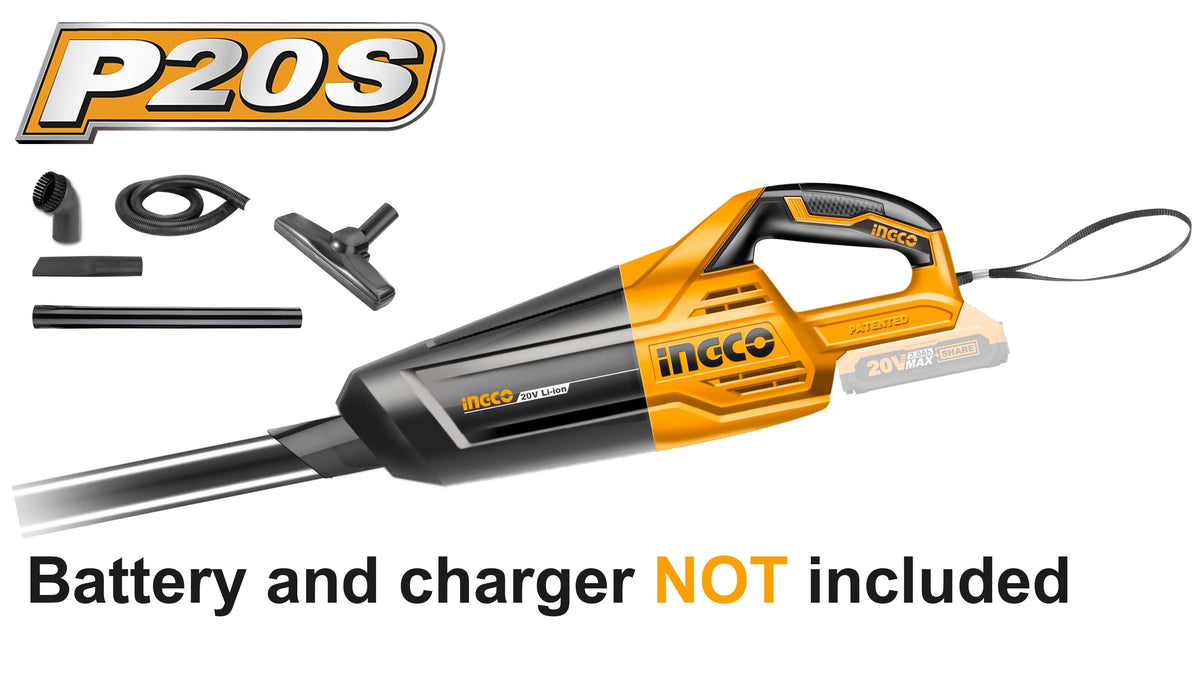 INGCO 20V LI-ION Vacuum (Bare Unit) CVLI20013