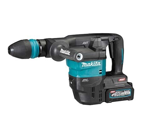 Makita 40V 2X4.0Ah LI-ION Sds-Max Brushless Demolition Hammer HM001GM202 – view 2