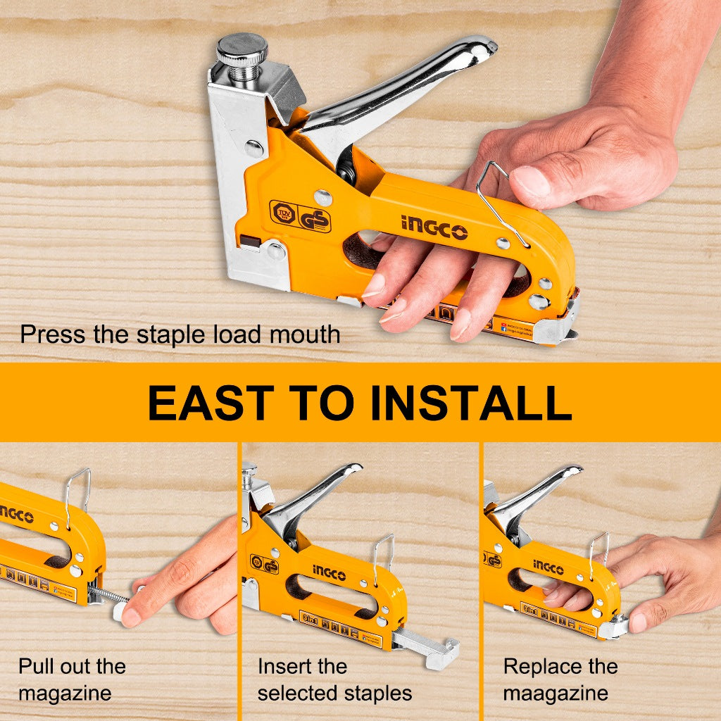 INGCO 3 in 1 Staple Gun HSG1405 – view 2