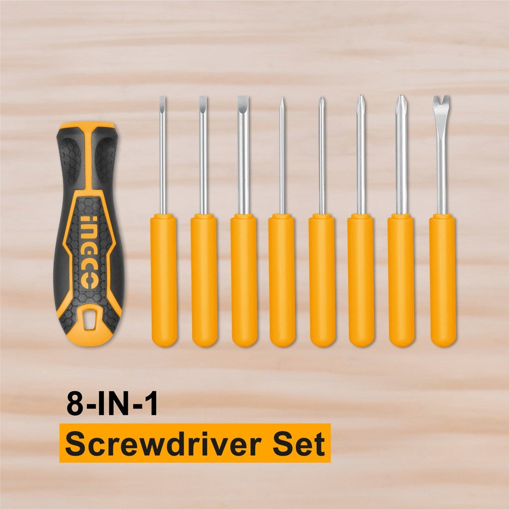 INGCO 9 pcs Interchangeable Screwdriver set AKISD0901 – view 3