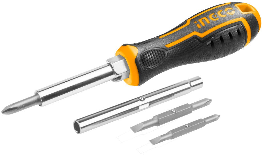 INGCO 6 in 1 Interchangeable Screwdriver AKISD0608 – view 3