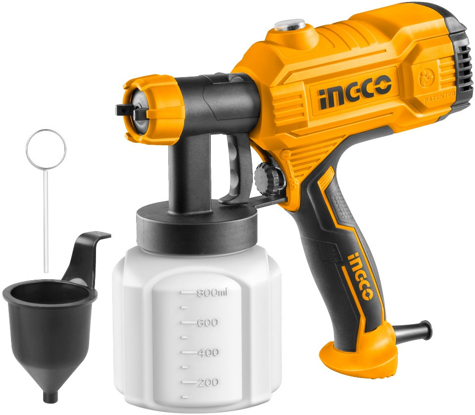 INGCO Electric Spray Gun 450W 800ml Container SPG3508 – view 2
