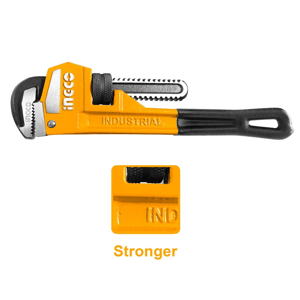 INGCO Industrial Steel Pipe Wrench HPW0810 – view 3