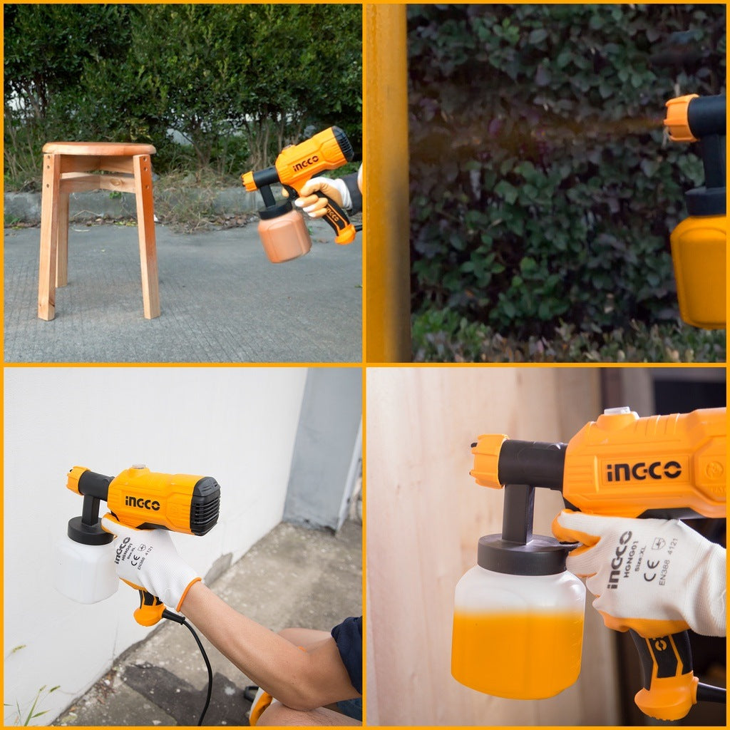 INGCO Electric Spray Gun 450W 800ml Container SPG3508 – view 7