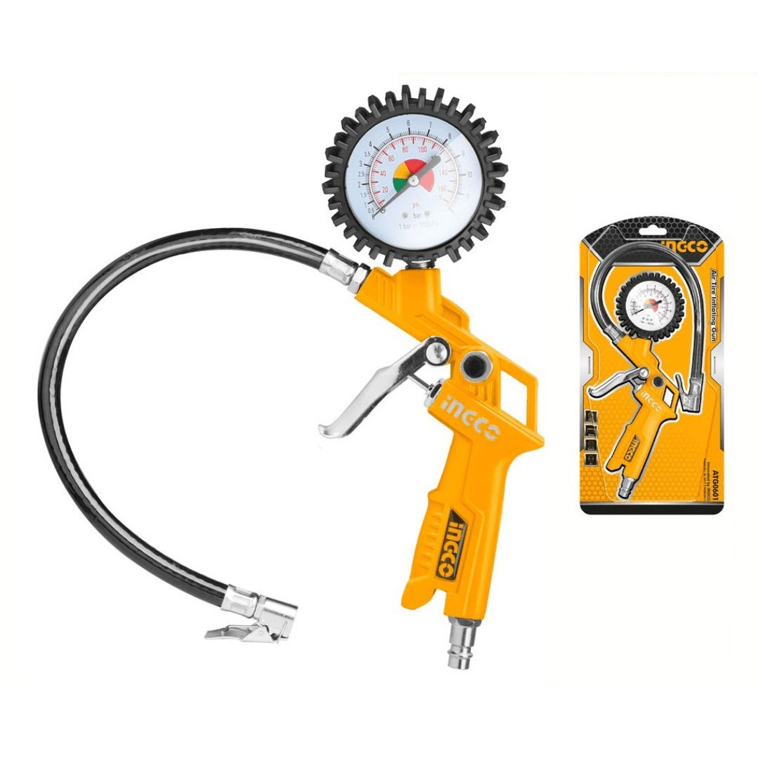 INGCO Air Tire Inflator with Gauge MAX.8.5BAR ATG0601 – view 2